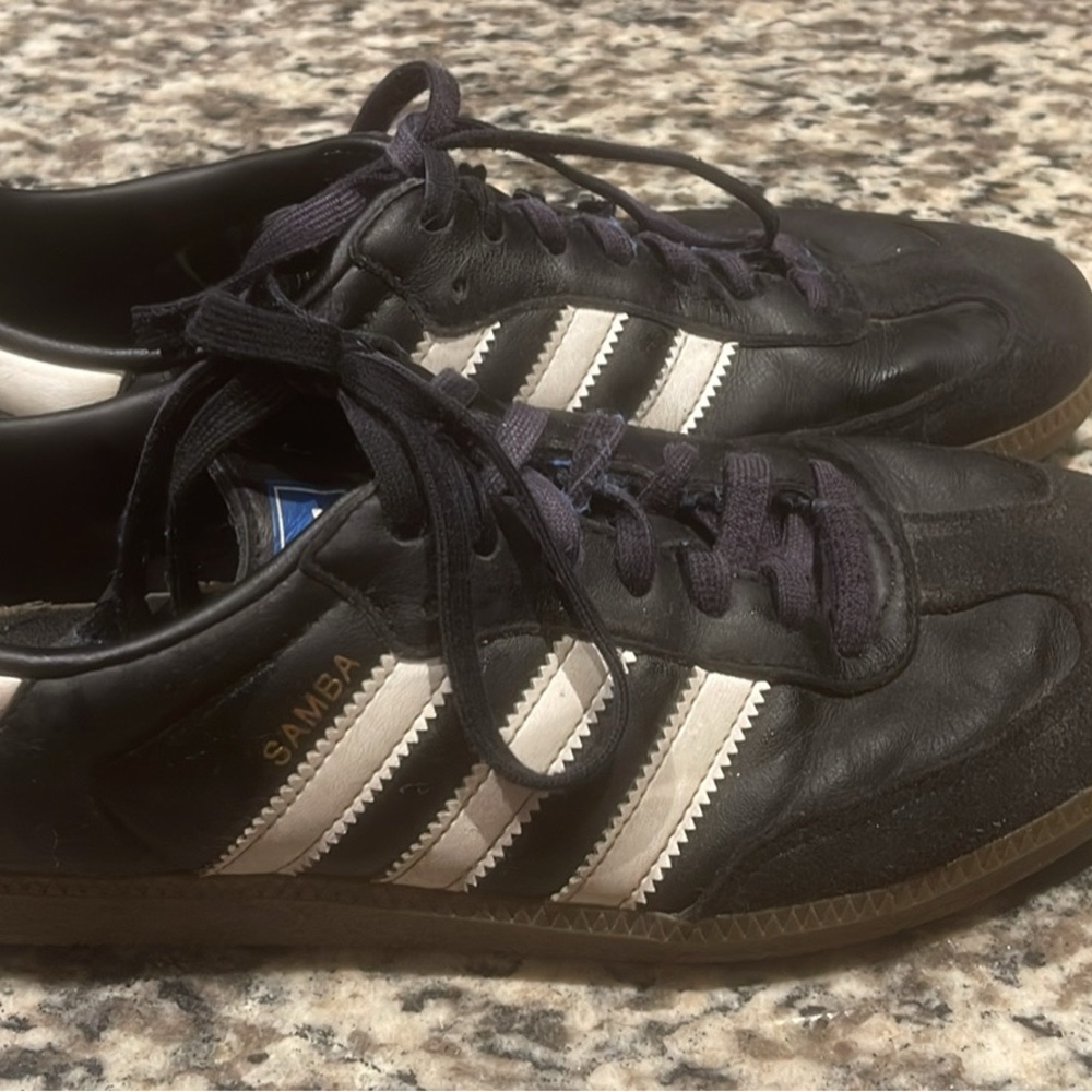 Adidas Samba Black and White Sneakers